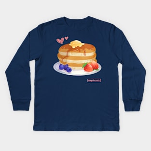 Heartwarming Breakfast! Kids Long Sleeve T-Shirt